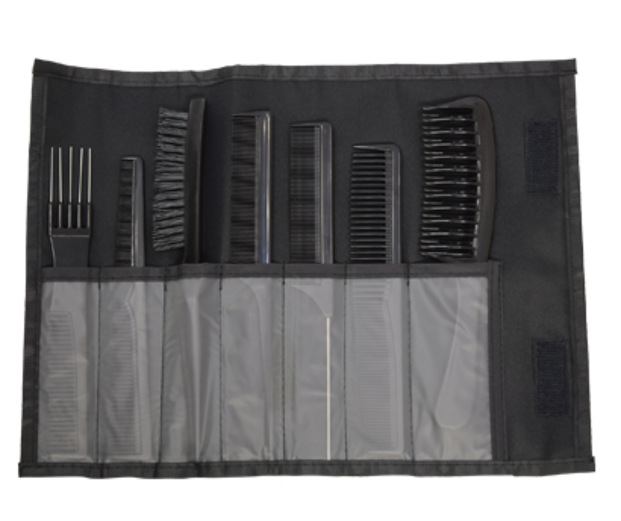 Professional Scalpmaster 7-Piece Comb and Brush Set for Hair Styling - Detangling, Styling & Scalp Massage for Men & Women at Home or Salon