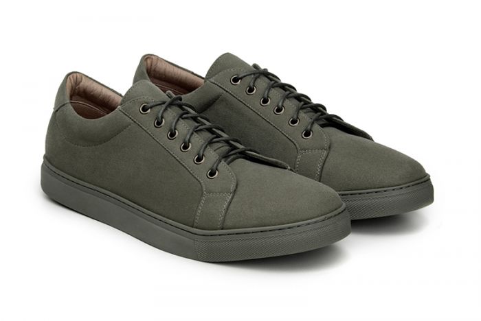 Ahimsa 772 Sneakers in Dark Olive - Vegan & Eco-Friendly Casual Shoes for Men & Women | Perfect for Walking, Running & Everyday Wear