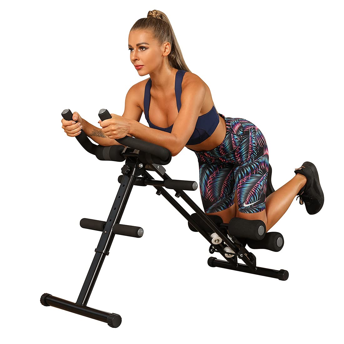 Premium AB Workout Equipment - Adjustable Home Gym Ab Machine for Core Strength Training & Abdominal Exercises | Perfect for Home Fitness, Weight Loss & Toning
