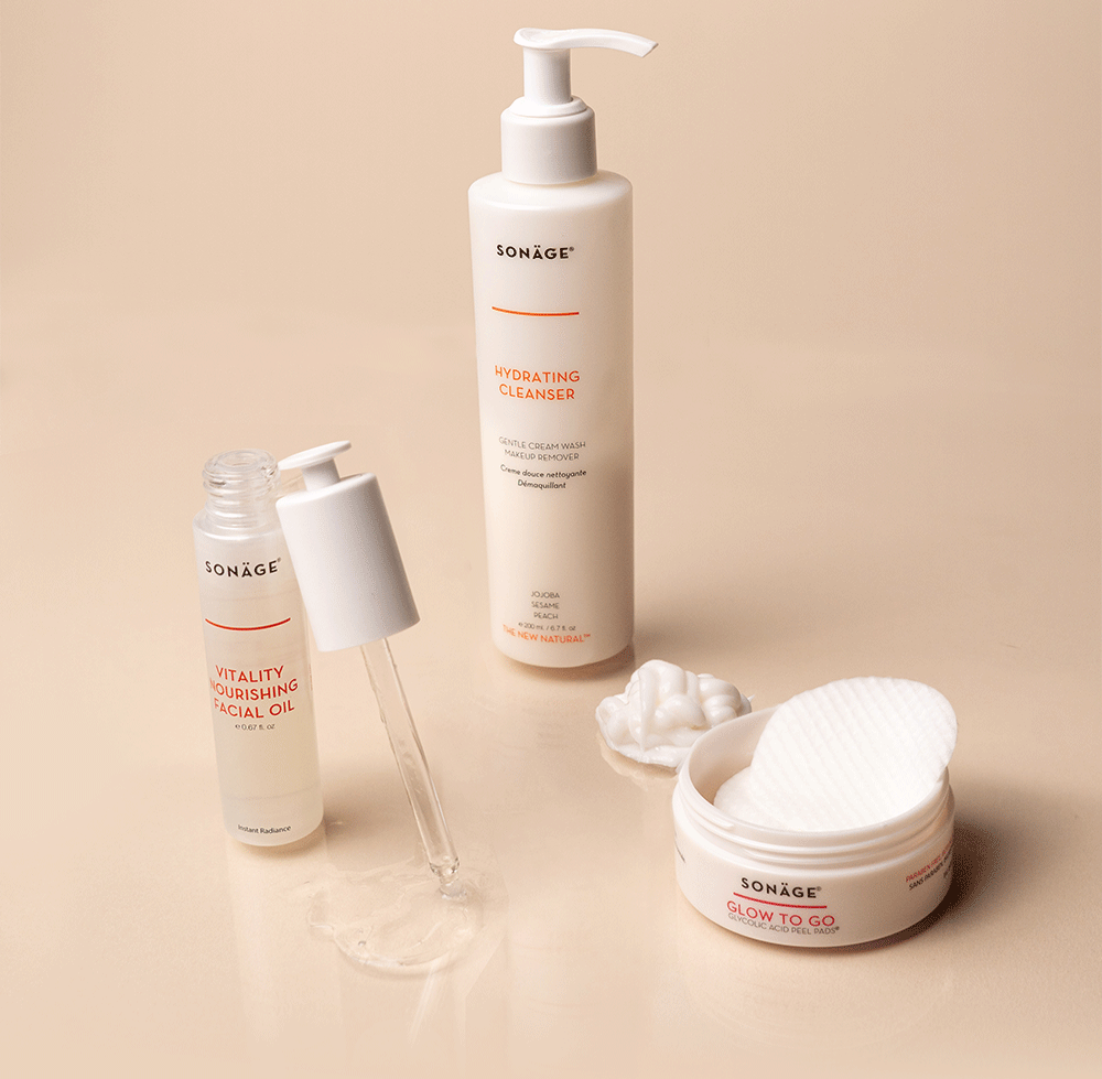 Minimalist Skincare Set - Gentle Daily Face Care Routine for Sensitive Skin | Perfect for Travel & On-the-Go Use