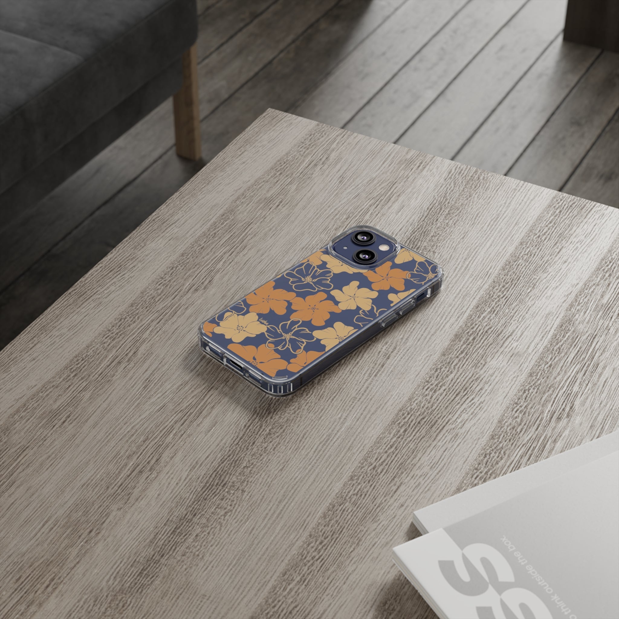 RETRO ILIMA Clear Phone Case - Slim Protective Cover for iPhone & Samsung - Perfect for Everyday Use & Travel
