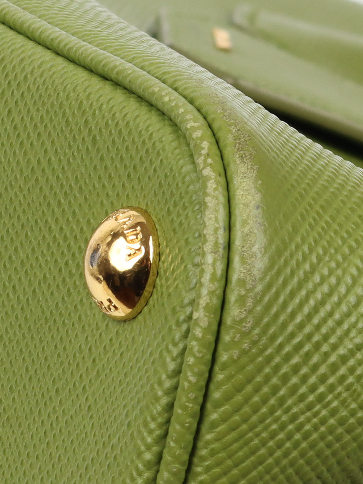 Prada Green Medium Double Bag - Luxury Leather Shoulder Handbag for Women | Perfect for Work, Travel & Everyday Use