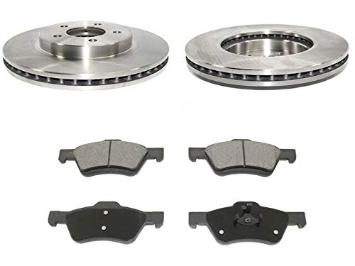 High-Performance Front Disc Ceramic Brake Pad and Rotor Kit for 2005-2012 Ford Escape | Durable & Quiet Braking | Perfect for Daily Commuting & Off-Road Adventures