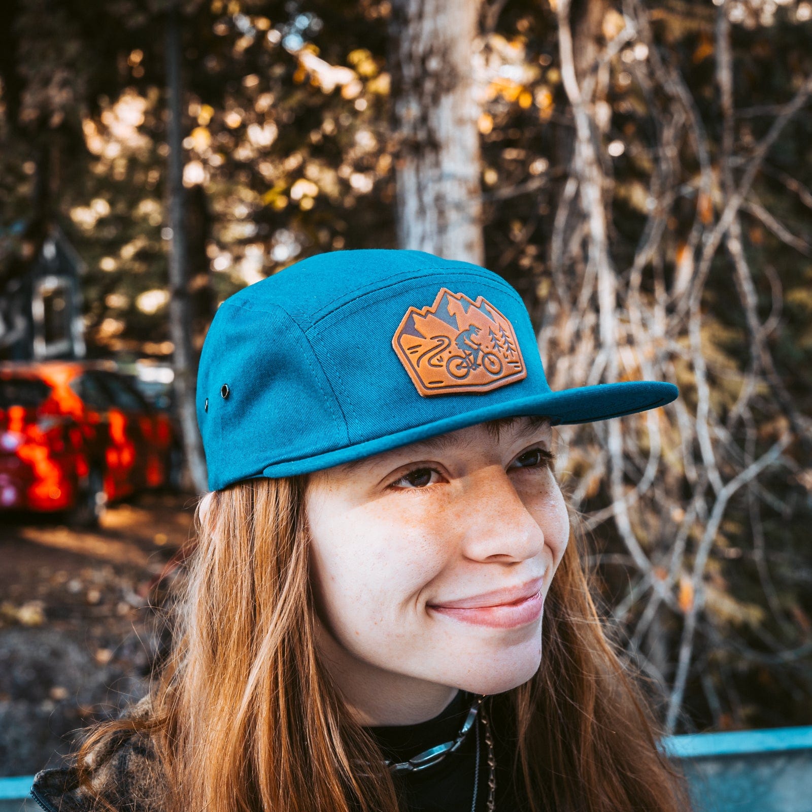 Jockey Hat for Mountain Biking - Lightweight & Breathable Cycling Cap for Outdoor Sports & Adventure Rides