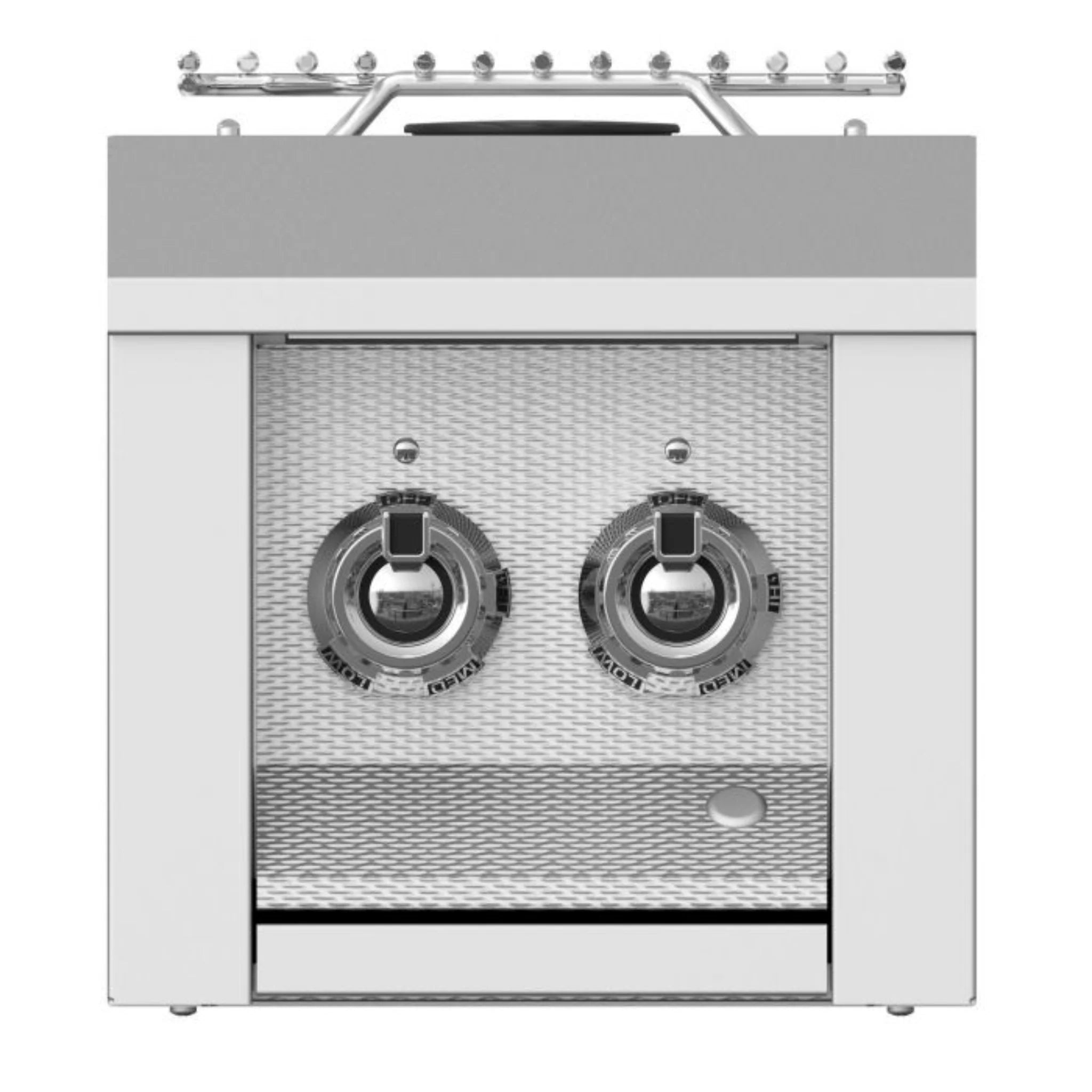 Hestan 12-Inch Double Side Burner AGB122 - High-Performance Outdoor Gas Burner for Camping, Grilling, and Backyard Cooking