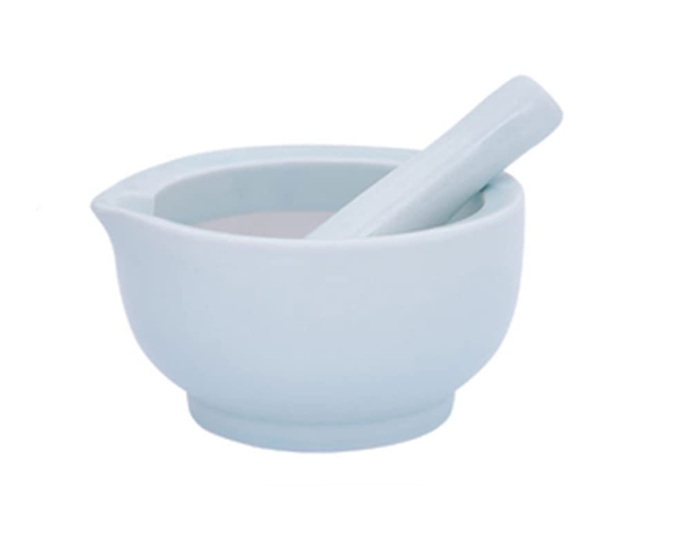 123Arts Ceramic Mortar and Pestle Set - 3.5 Inch Colorful Spice Grinder & Pill Crusher for Kitchen, Herb Grinding, Medicine Preparation - Perfect for Cooking, Baking, Pharmacy Use & Home Decor