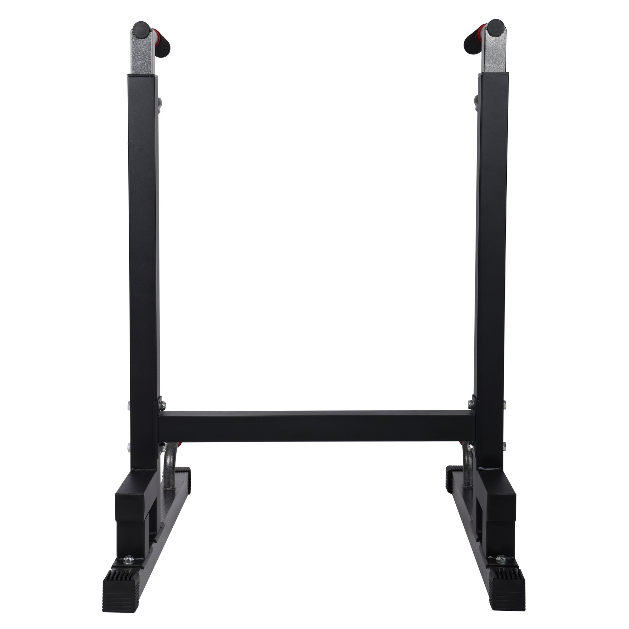BalanceFrom Multi Function Home Gym Exercise Dip Stand - 500lb Weight Capacity, Adjustable & Portable for Strength Training - Perfect for Home Workouts, Pull Ups, Dips & Push Ups