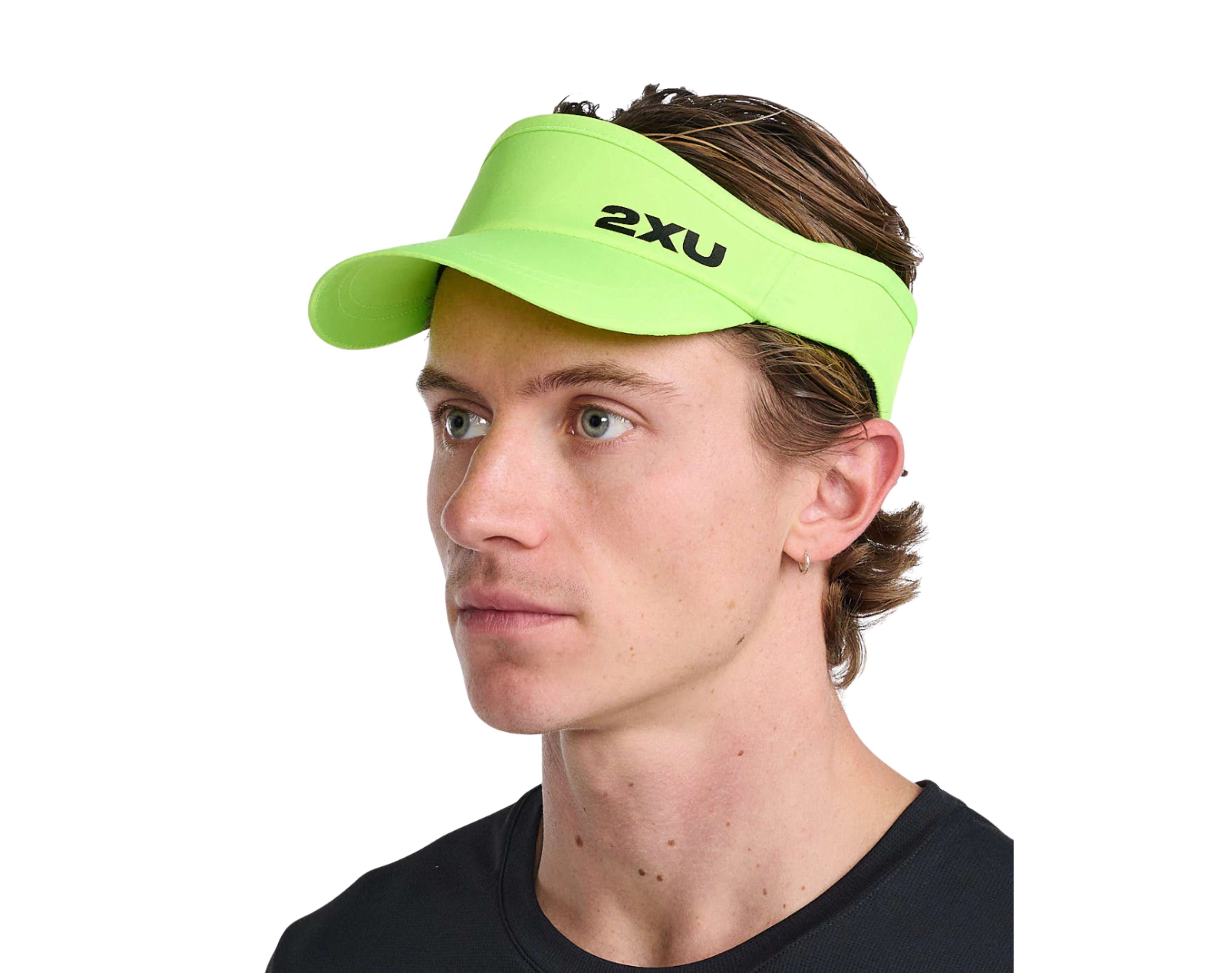2XU Performance Visor - Lightweight & Breathable Running Hat for Men & Women - Perfect for Outdoor Sports, Jogging, and Cycling