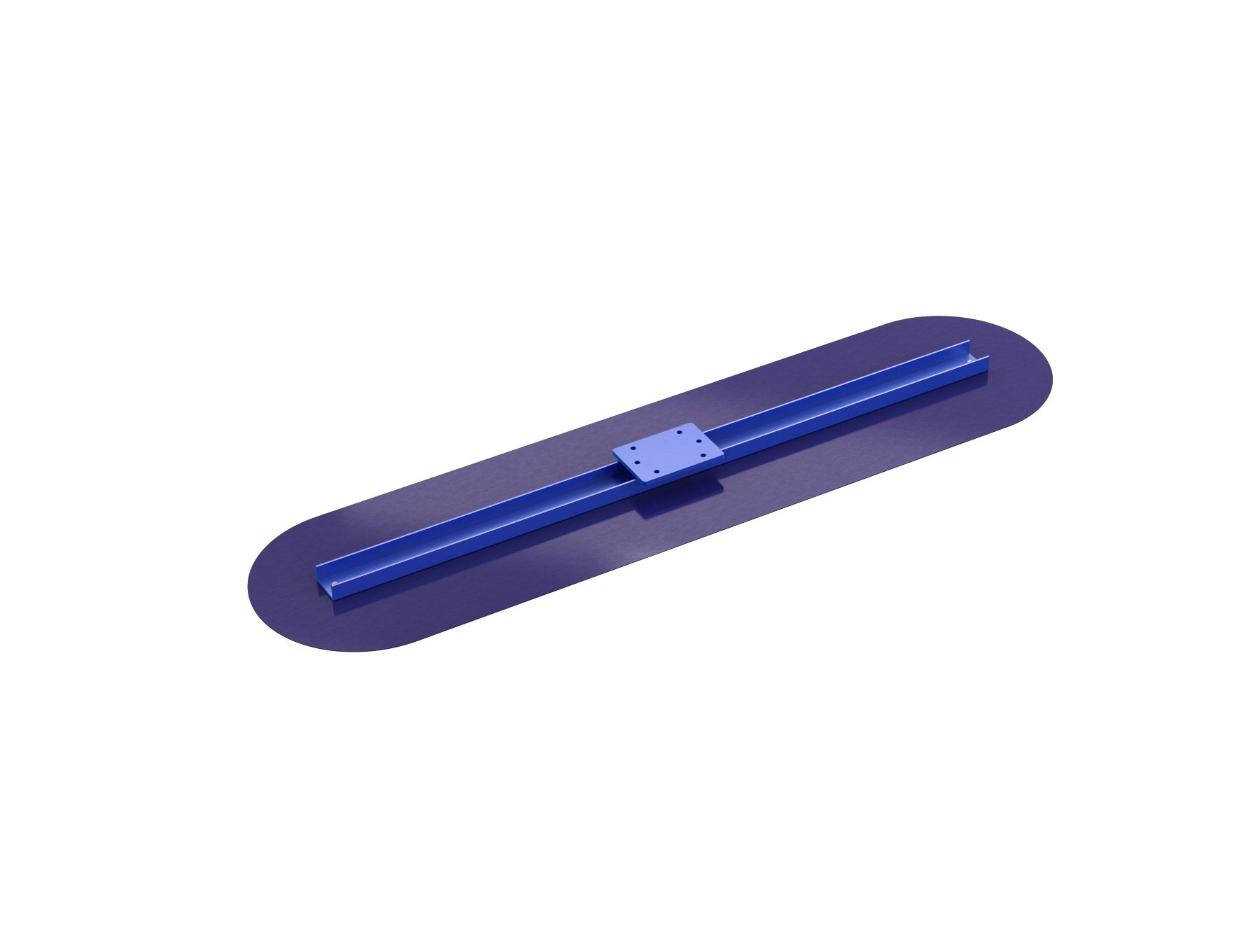 Bon Tool Big Blue Trowel - Premium Masonry Trowel for Bricklaying, Concrete Work & Construction Projects