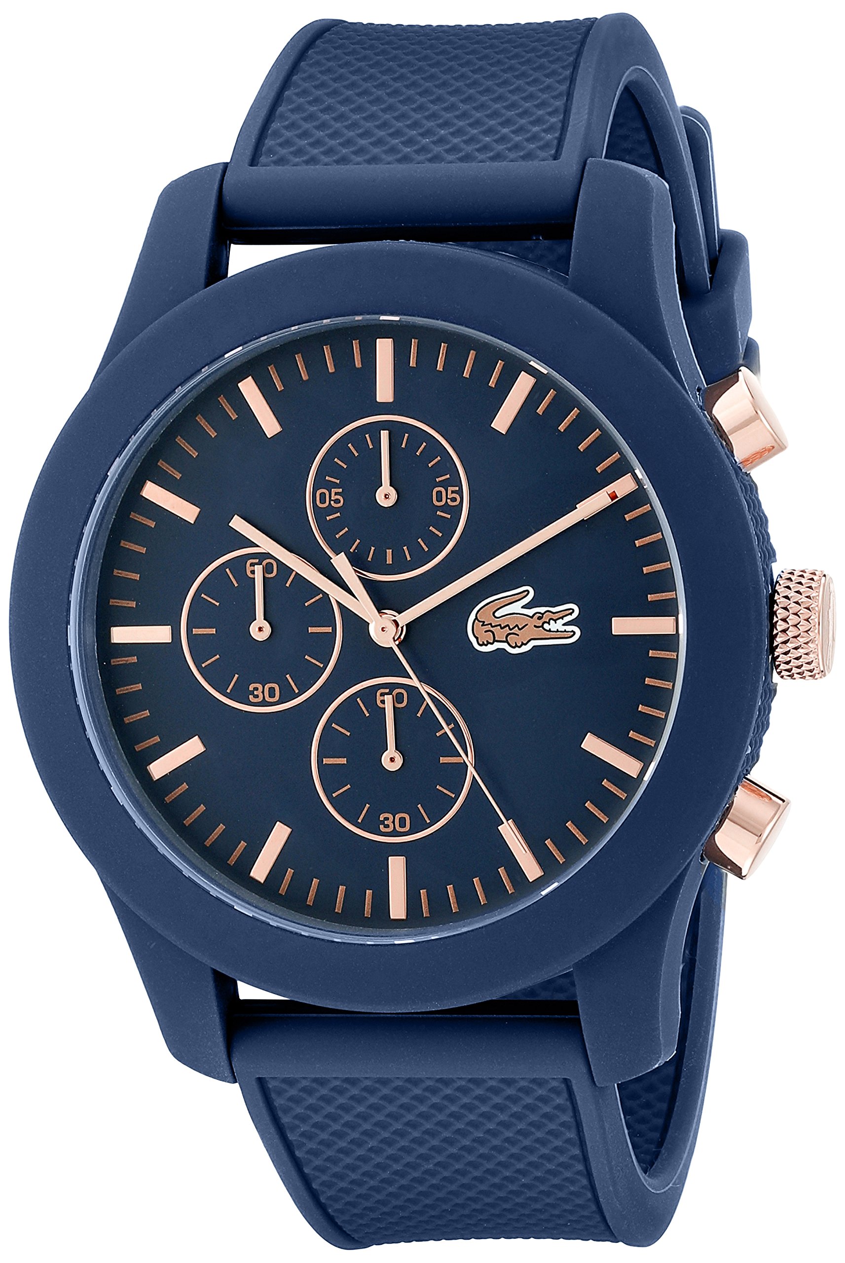 Lacoste Men's 12.12 Analog Chronograph Watch - Japanese Quartz Movement, Stainless Steel Case, Water Resistant - Perfect for Business, Casual & Sports Wear