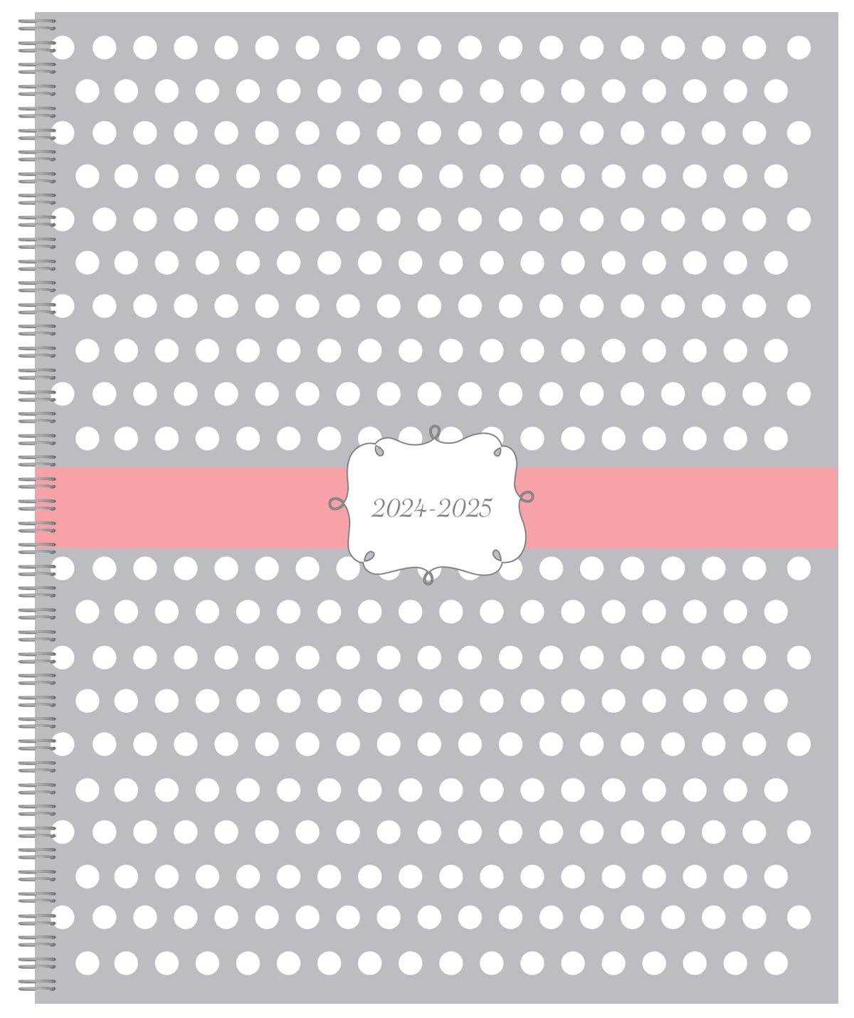 House of Doolittle 2024-2025 Weekly & Monthly Academic Planner - Dotted Hard Cover, 7