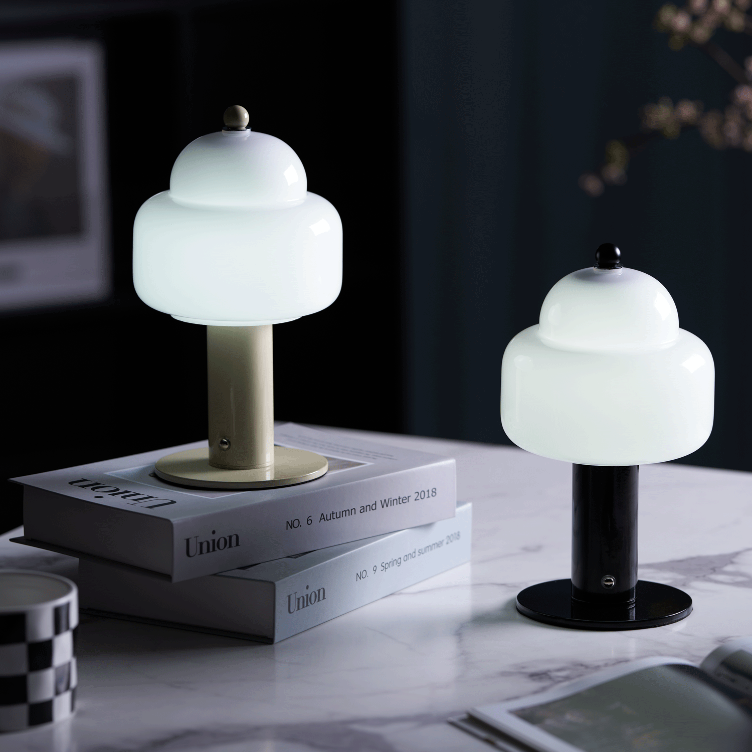 Cloud Dome Table Lamp - Modern LED Night Light for Bedroom, Living Room & Office - Perfect for Reading, Relaxing & Decor