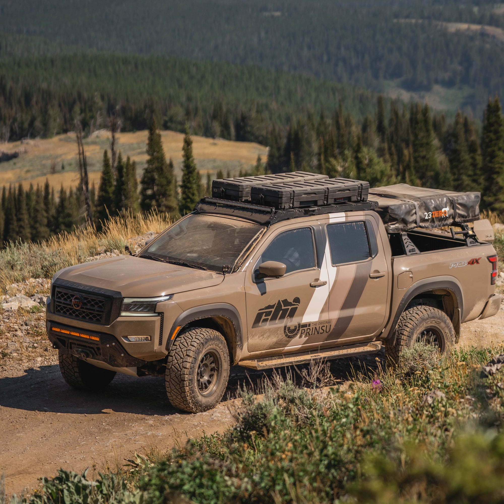 2022-2024 Nissan Frontier CBI Off-Road Covert Series Front Bumper - Heavy Duty Steel Construction for Off-Roading, Overlanding & Truck Protection