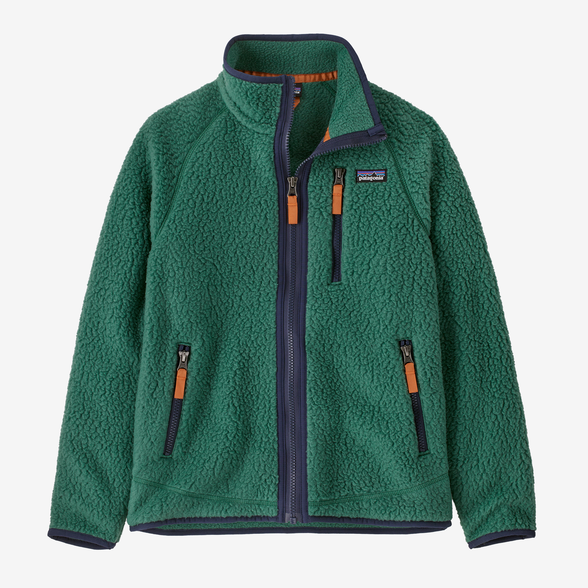 Vintage Kids' Fleece Jacket - Soft & Warm Retro Pile Coat for Boys & Girls - Perfect for Outdoor Play, School & Winter Adventures