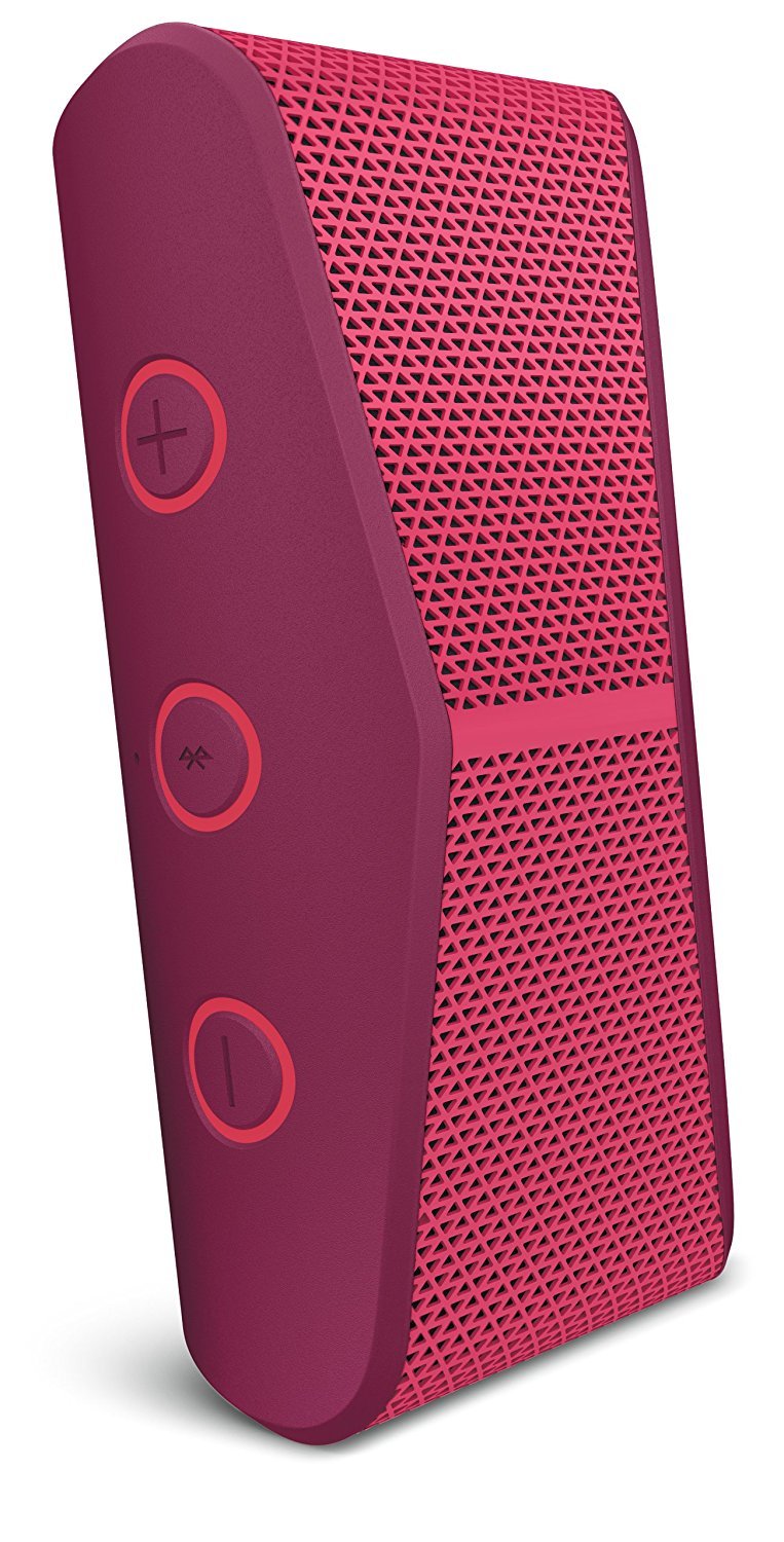 Logitech X300 Portable Wireless Bluetooth Speaker with Stereo Sound - Compact & Lightweight for Travel, Outdoor, Home Use - Red