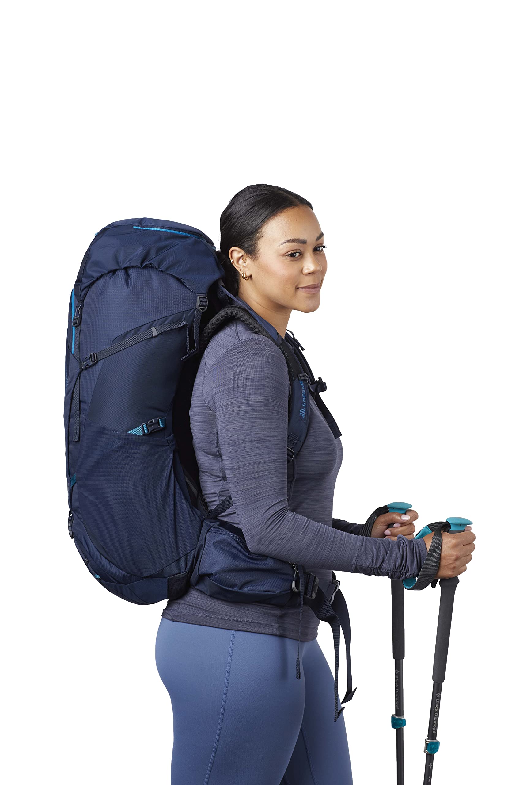 Gregory Jade 63 Women's Hiking Backpack - Lightweight & Durable Extra Small/Small Backpacking Pack in Moab Orange - Perfect for Day Hikes, Camping & Outdoor Adventures