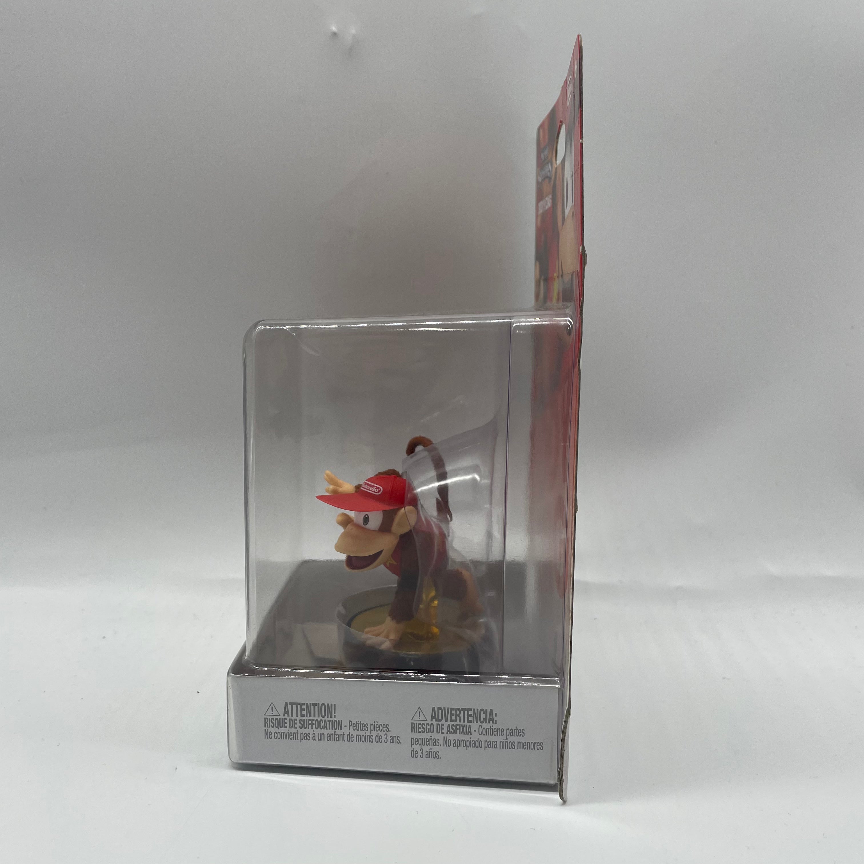 Diddy Kong Super Smash Bros Amiibo Figure - Nintendo Switch & Wii U Compatible Collectible for Gaming Fans - Perfect for Tournaments, Display & Gift Giving