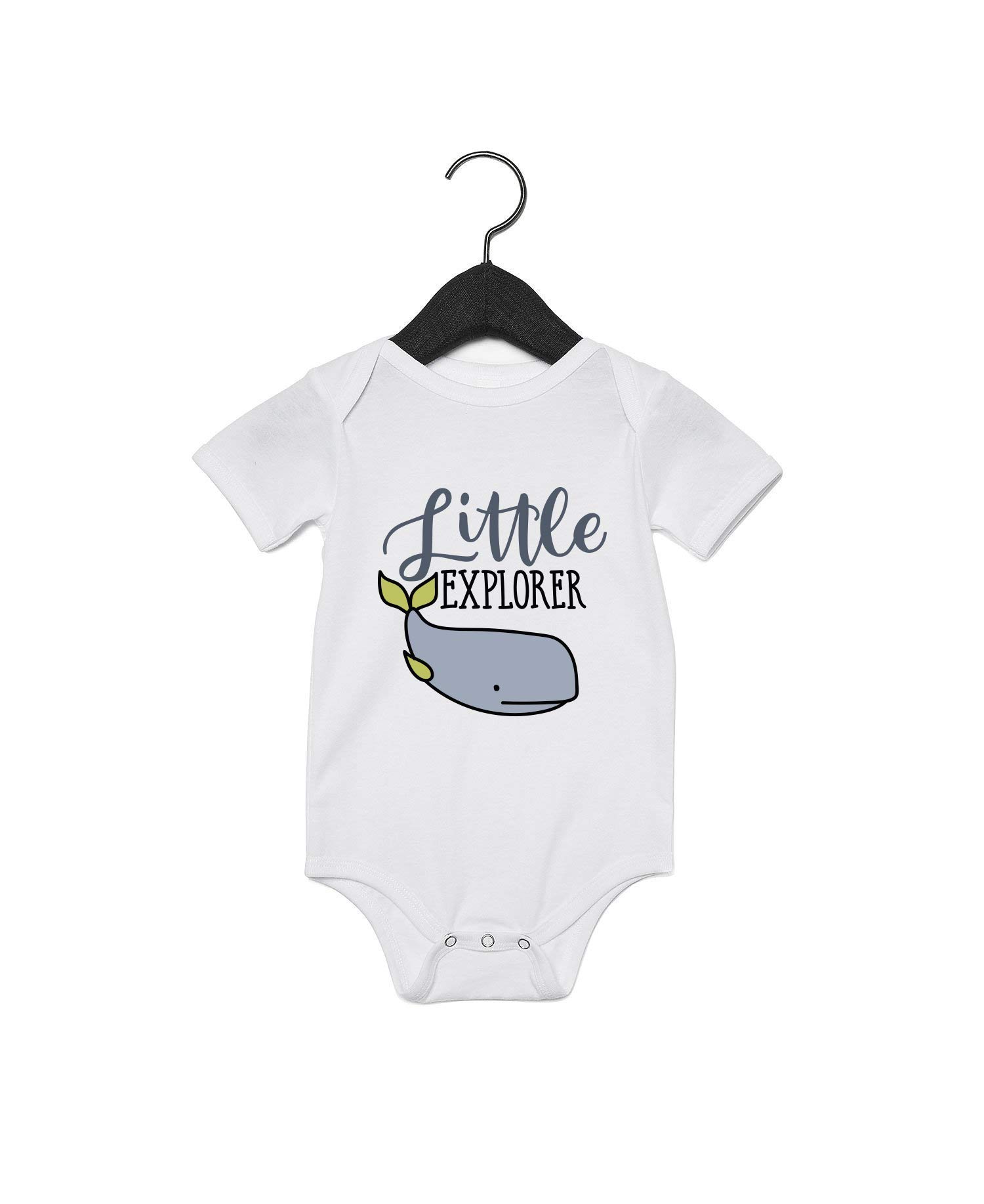 Organic Baby Bodysuit Romper for Boys & Girls - Soft Newborn Clothes for Little Explorers - Perfect for Playtime, Outings & Photo Shoots