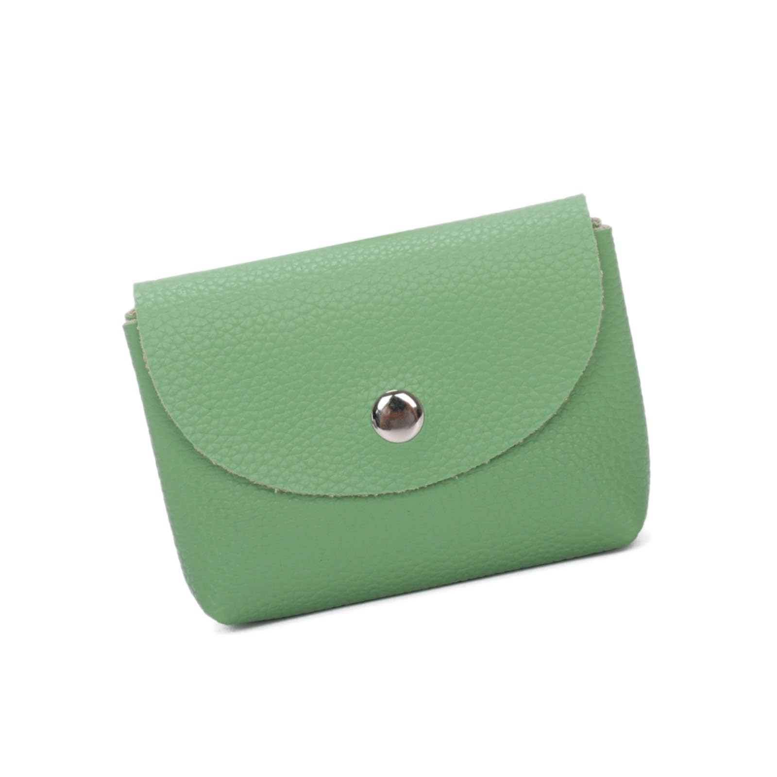 Tiffany Mini Soft Coin Purse for Women - Compact Zippered Wallet for ID Cards, Keys, Earphones & Lipstick (Green) - Perfect for Travel, Work & Everyday Essentials Organization