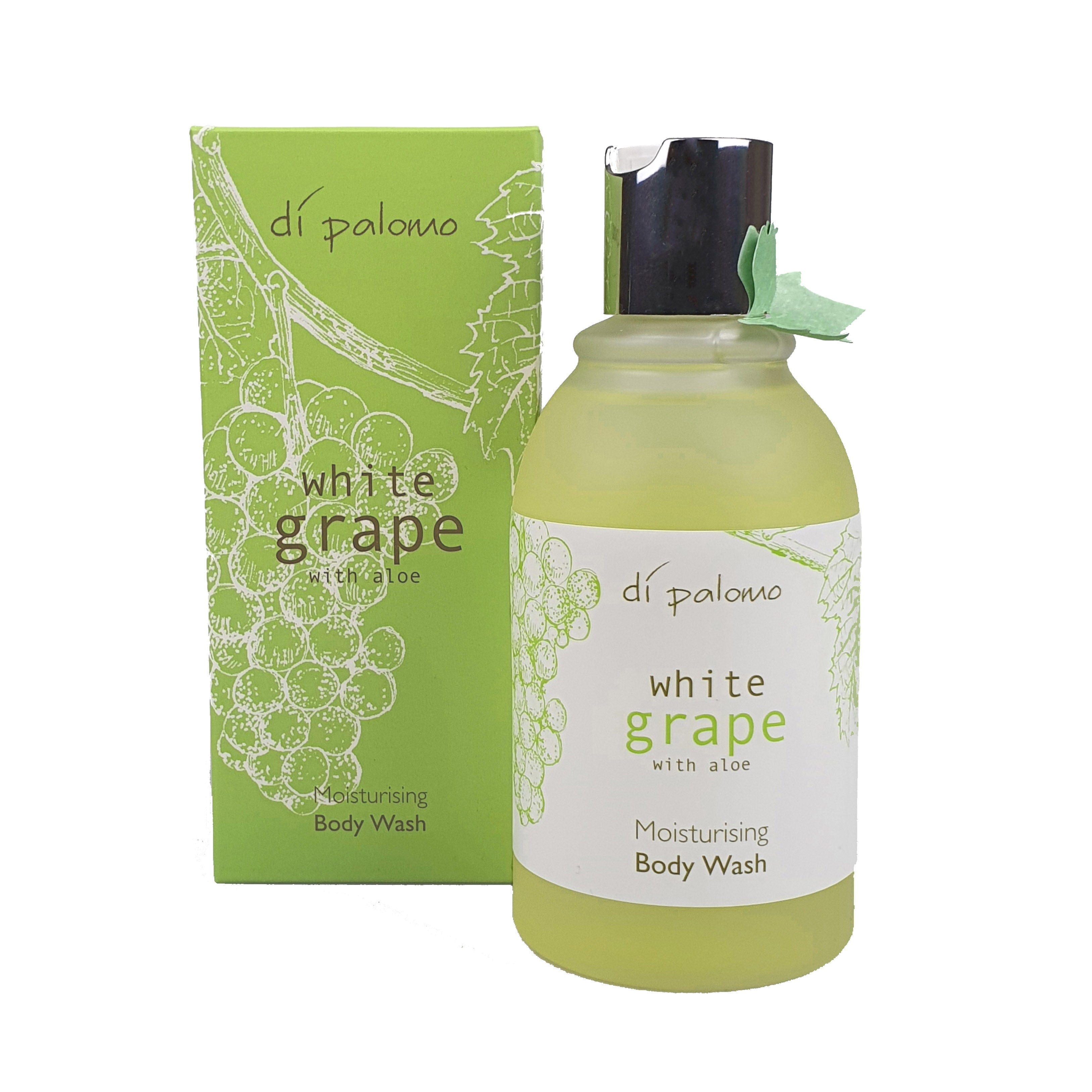 Di Palomo White Grape Body Wash 240ml - Refreshing & Hydrating Shower Gel for Men & Women - Perfect for Daily Use & Spa Days