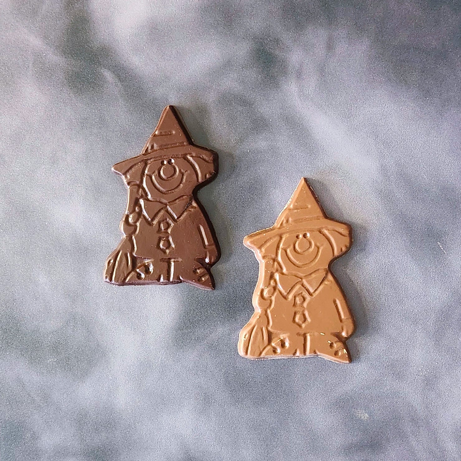 Enchanting Chocolate Witch - Handmade Dark Chocolate Halloween Treats for Parties, Gifts & Witch-Themed Events