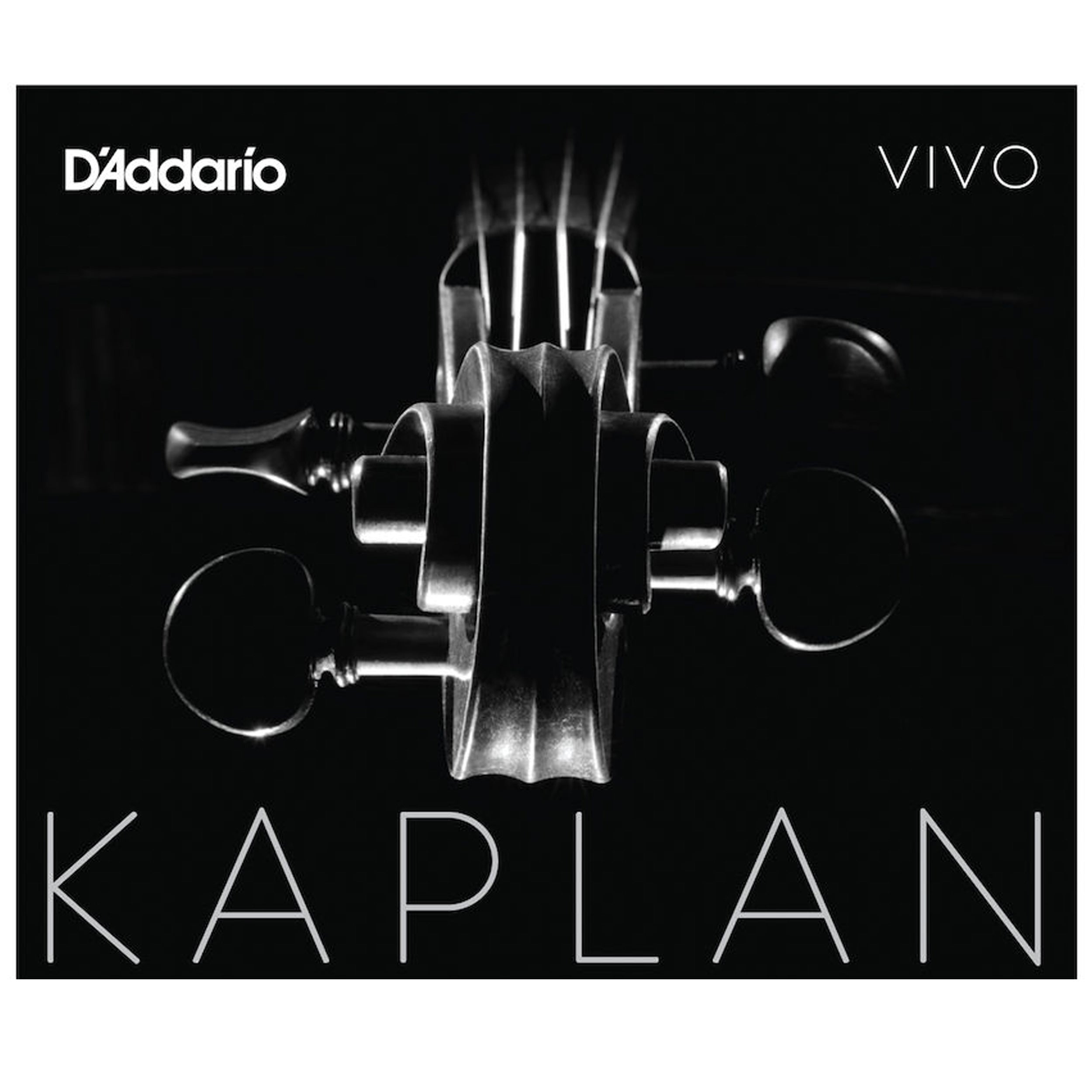 D'Addario Kaplan Vivo Violin G String for 3/4 Size Violins - Medium Tension, Professional Quality Violin Strings for Students & Musicians - Perfect for Classical, Folk & Practice Sessions