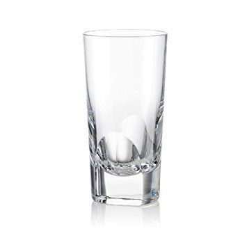Premium Manhattan Highball Glasses - Set of 2 Large Whiskey Glasses for Cocktails, Scotch & Bourbon - Perfect for Home Bars, Parties & Gift Giving