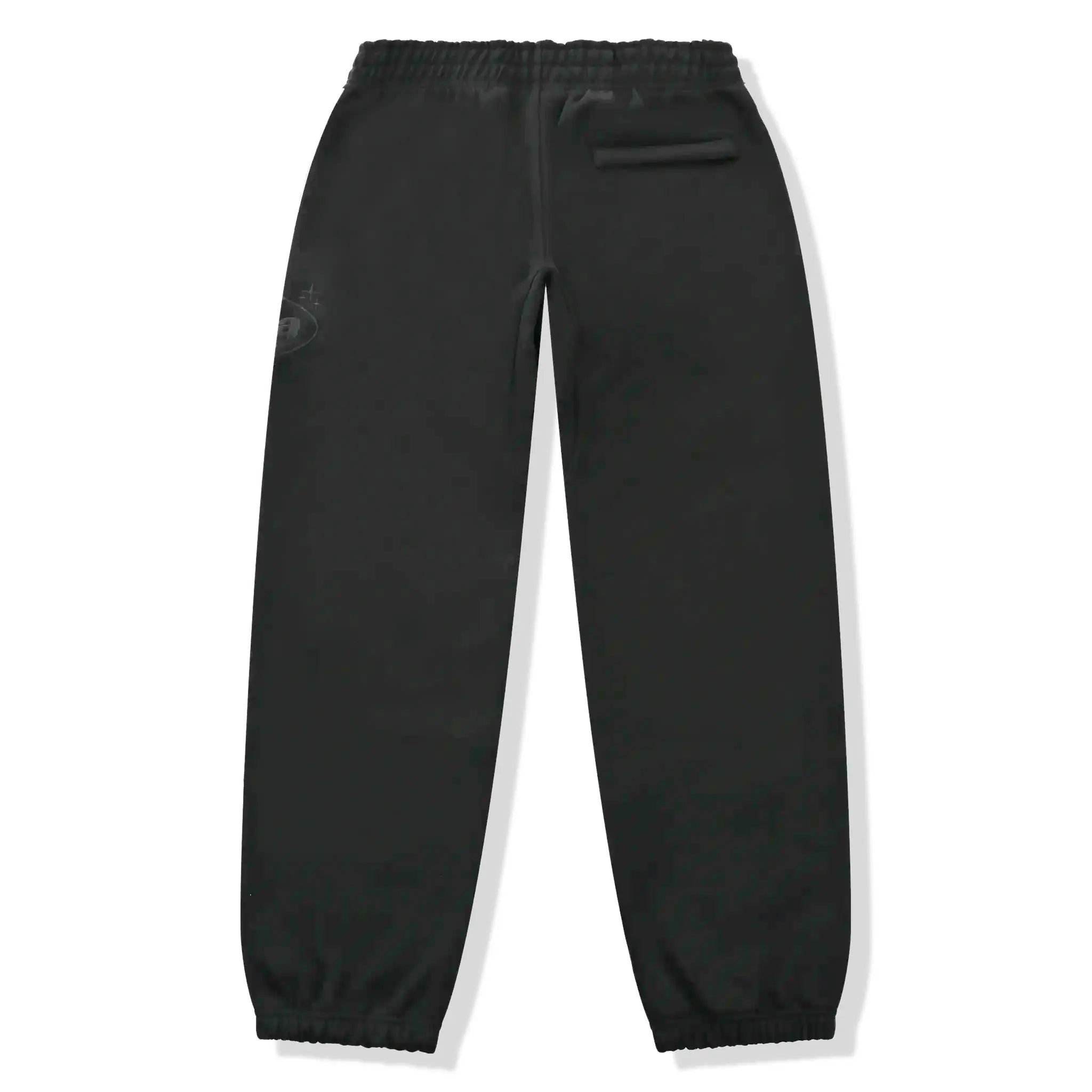 Drama Call Oval Black Sweatpants for Women - Comfortable Lounge Pants for Casual Wear, Yoga, and Home Relaxation