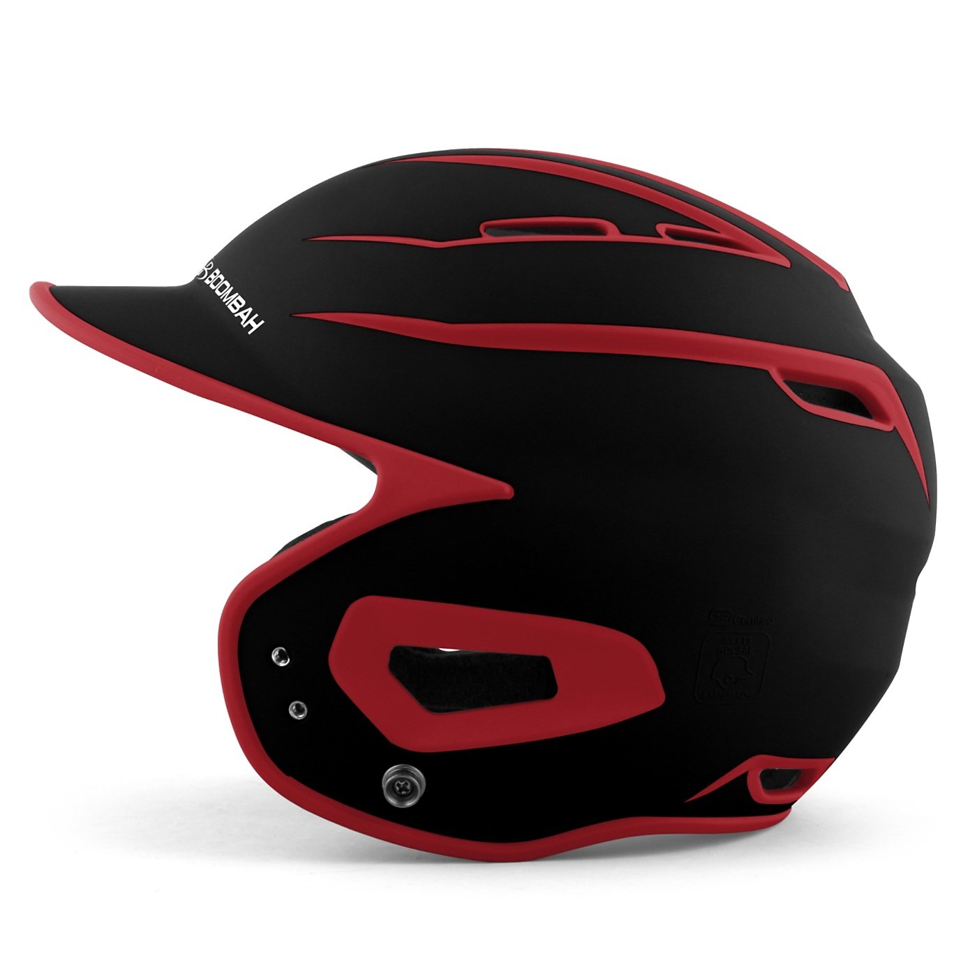 Boombah DEFCON Baseball & Softball Helmet - Lightweight Sleek Design, Multiple Colors & 2 Sizes - Perfect for Youth & Adult Players in Games & Practice