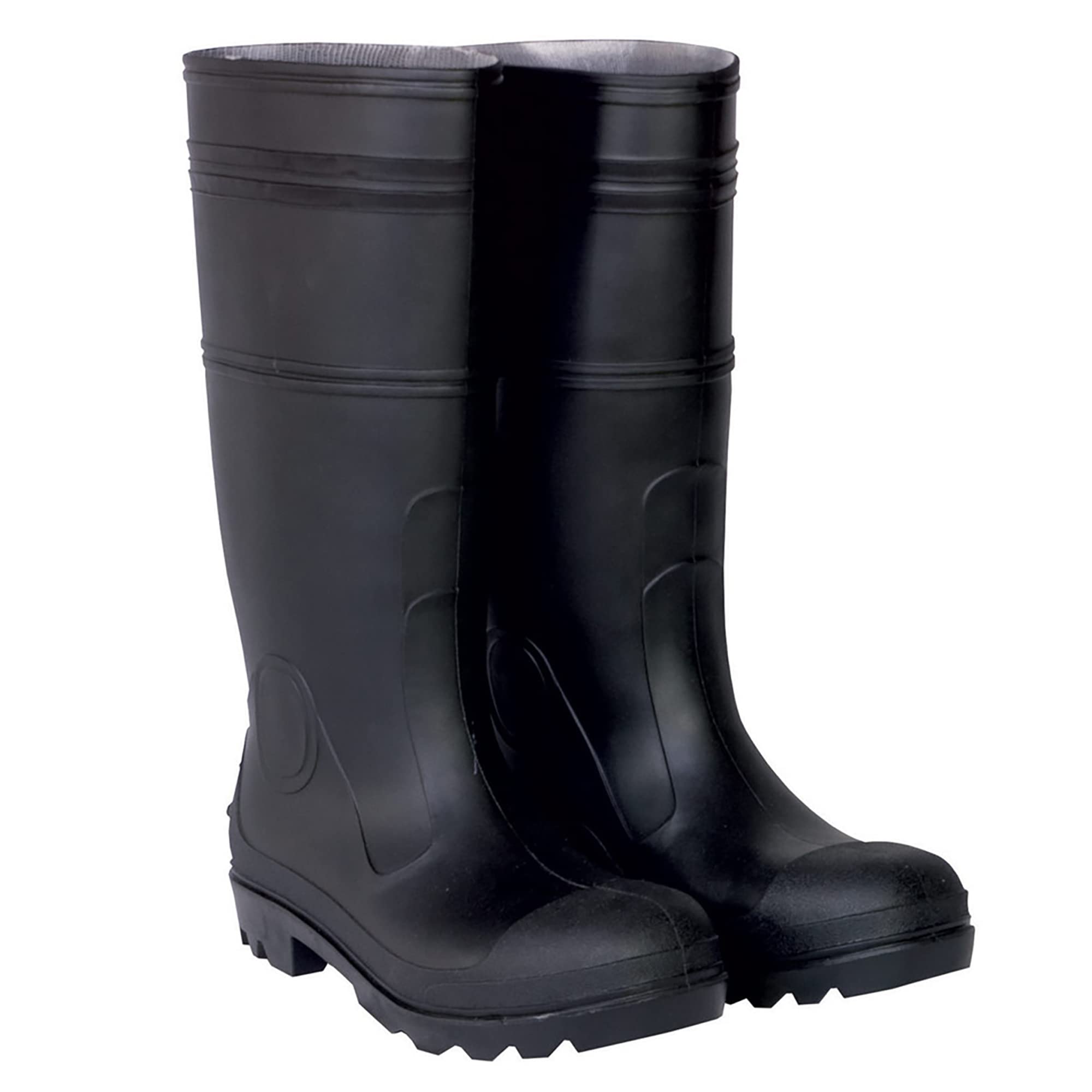 ATERET PVC Steel Toe Boots - 100% Waterproof, Lightweight & Durable Work Boots for Construction, Agriculture & Industrial Safety | Perfect for Outdoor Work, Heavy Duty Jobs & Hazardous Environments