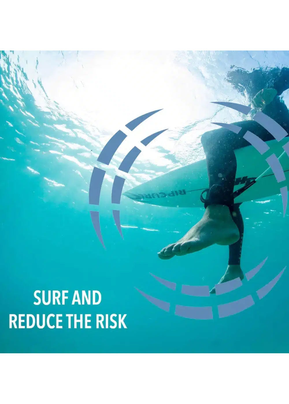 FCS Sharkbanz Shark Repellent Magnetic Bracelet - Effective Shark Deterrent for Surfing, Swimming & Water Sports