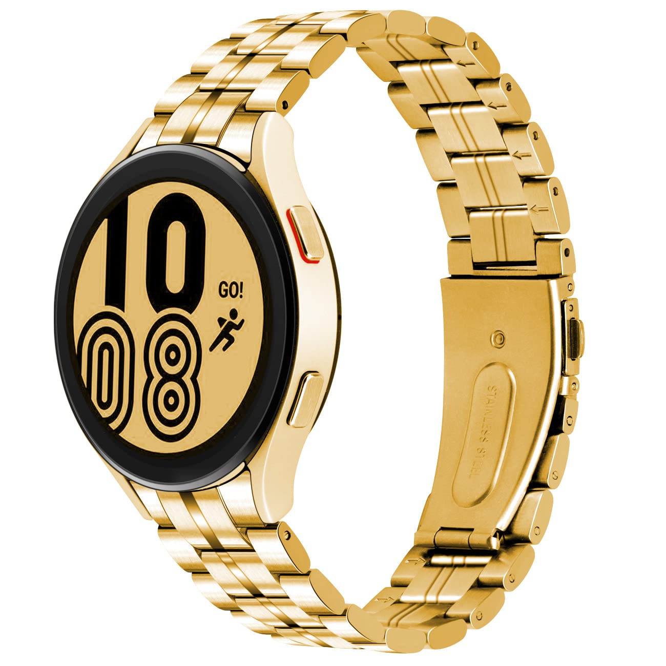 Samsung Galaxy Watch 6/5/4 Band - Stainless Steel Bracelet for Men & Women | Workout & Office Wear