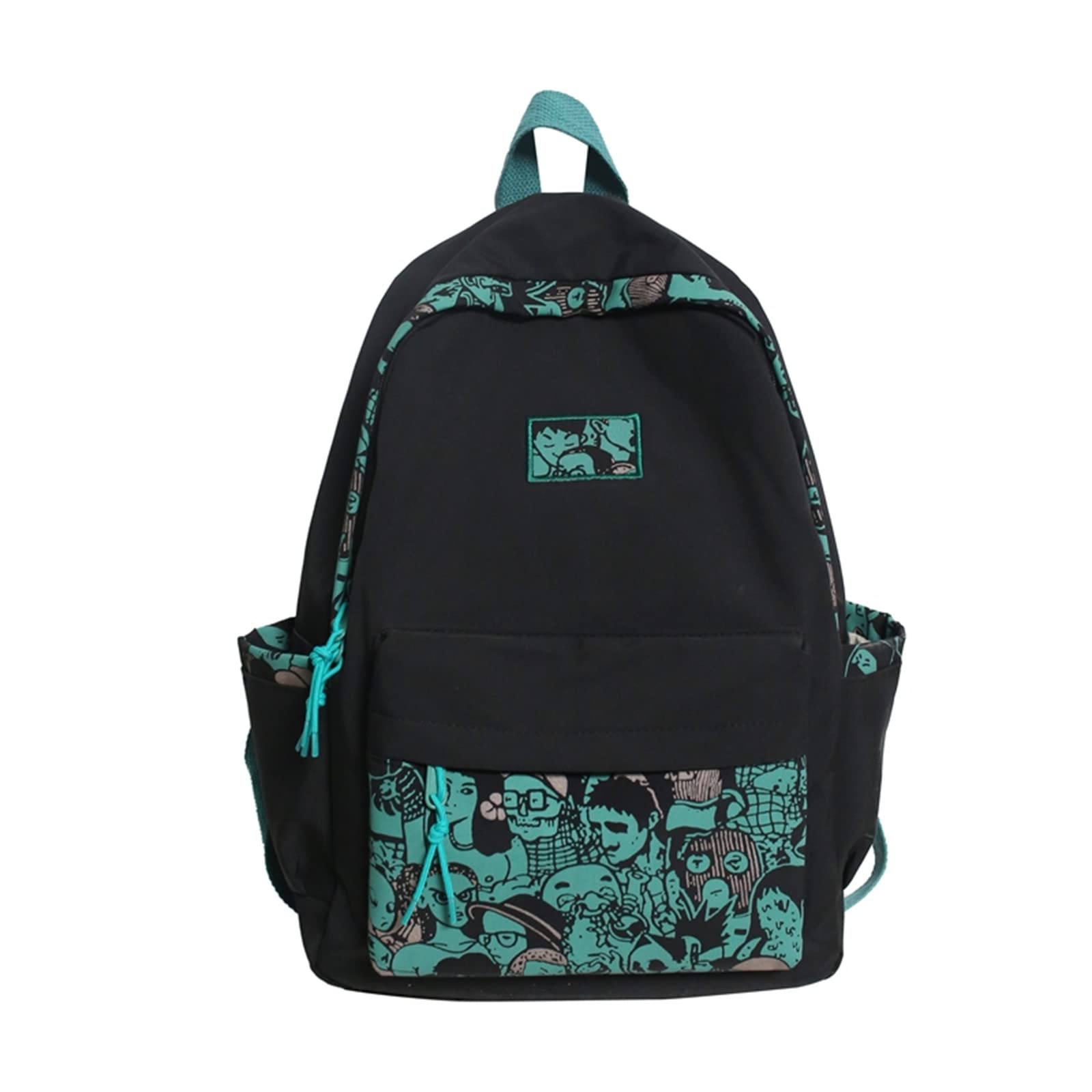 Vintage Harajuku School Backpack - Lightweight Laptop Rucksack for Travel & College