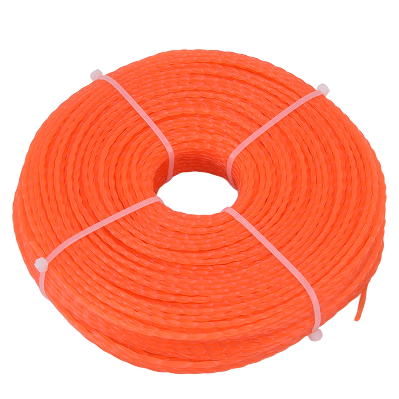 Yinuoday 2.7mm Heavy Duty Nylon Trimmer Line - 100m Twist Shape Replacement String for Lawn Mowers & Brush Cutters - Compatible with Husqvarna, Black+Decker, Craftsman - Perfect for Thick Grass, Weeds & Yard Maintenance