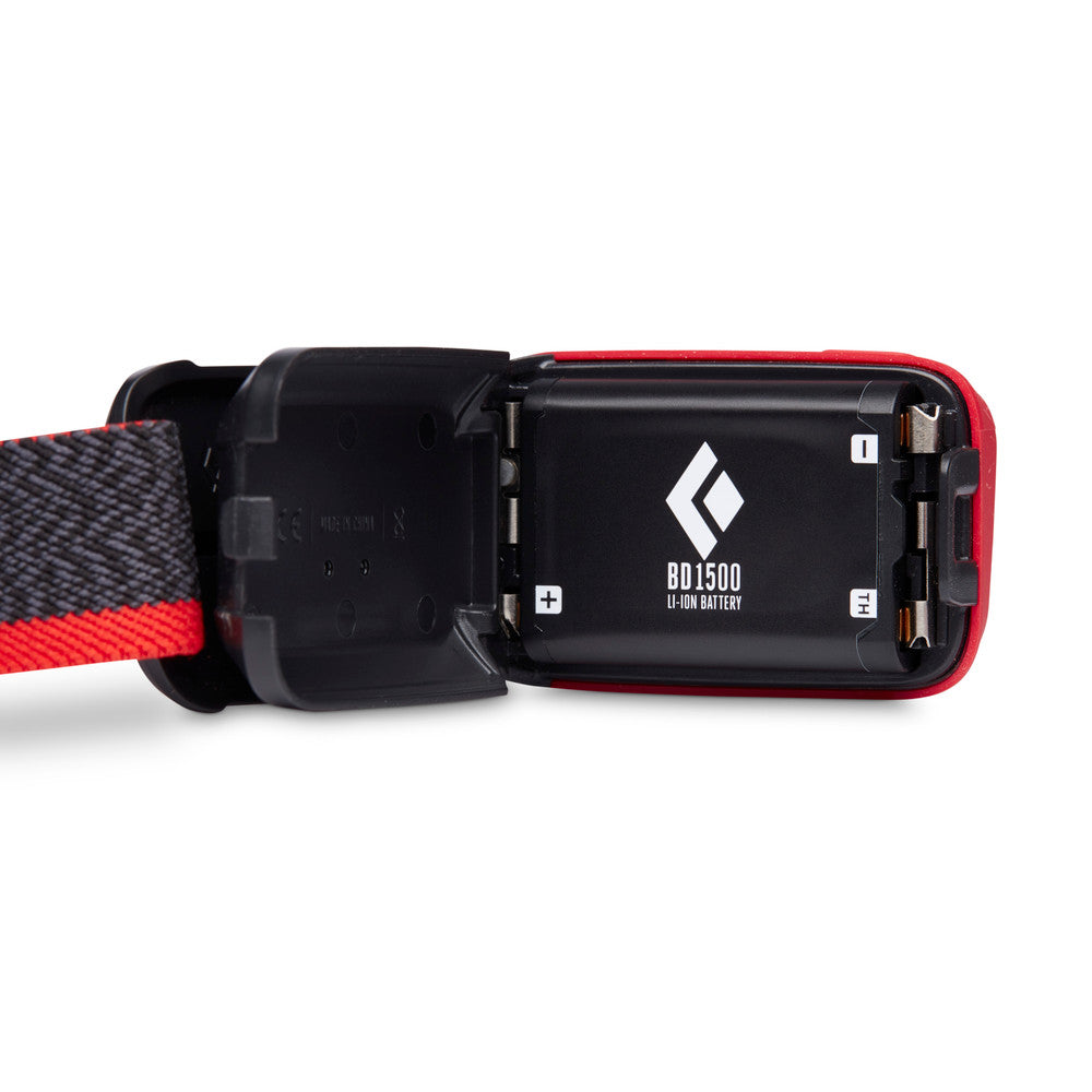 Black Diamond Cosmo 350 Headlamp - Rechargeable LED Headlight for Camping, Hiking & Outdoor Adventures - 350 Lumen Brightness with Red Night Vision Mode