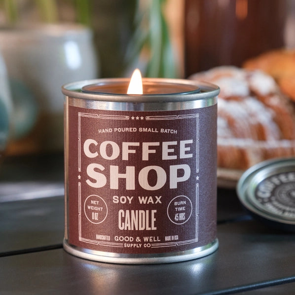 Premium Soy Candle for Coffee Shops - Handmade Aromatherapy Scented Candle with Natural Coffee Fragrance - Perfect for Cafe, Home Decor & Relaxation