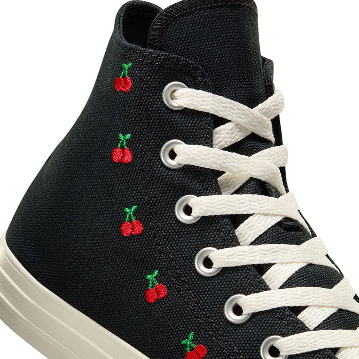 Chuck Taylor All Star 'Cherries' High Top Sneakers - Classic Canvas Shoes for Men & Women - Perfect for Casual Wear, Street Style & Skateboarding