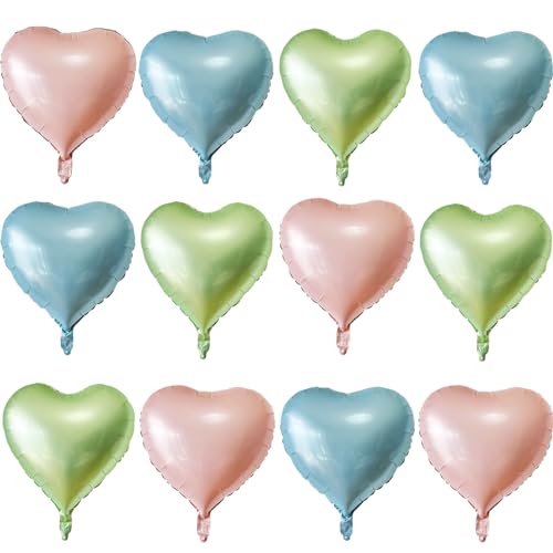 12 Baby Pink Blue Olive