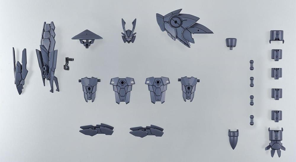 Bandai 30 Minutes Missions 30MM 1/144 Scale Option Part Set 4 Sengoku Armor Model Kit - Perfect for Customizing Mecha & Gundam Builds, DIY Projects, and Collectors