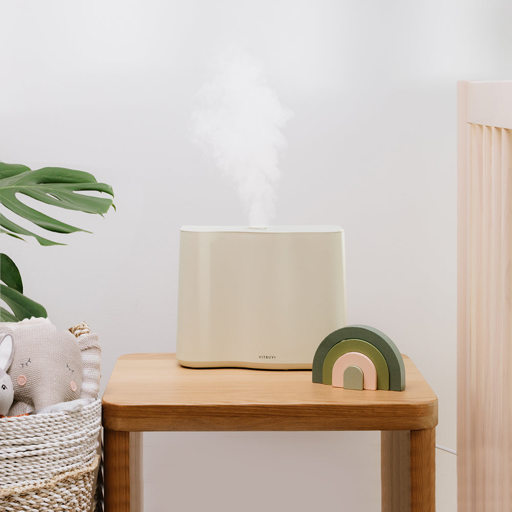 Best Cloud Cool Mist Humidifier for Home & Office - Quiet Ultrasonic Air Humidifier for Baby Nursery, Bedroom, Plants - Large Room Essential Oil Diffuser with Auto Shut-Off