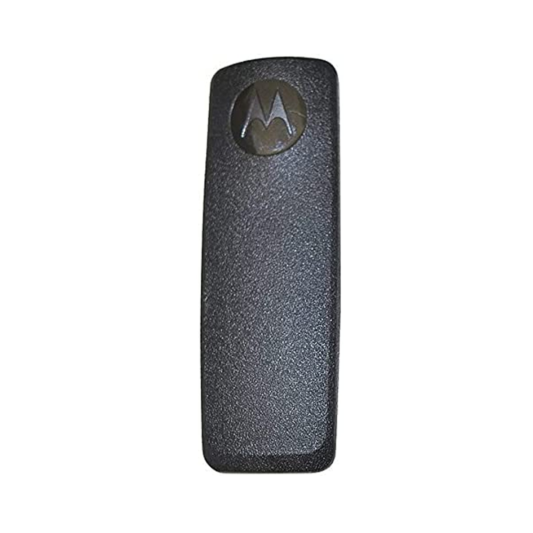 Motorola PMLN7008 2.5-Inch Spring Action Belt Clip for Portable Radios - Secure Hands-Free Carrying for Walkie Talkies & Two-Way Radios During Work, Hiking, and Outdoor Activities