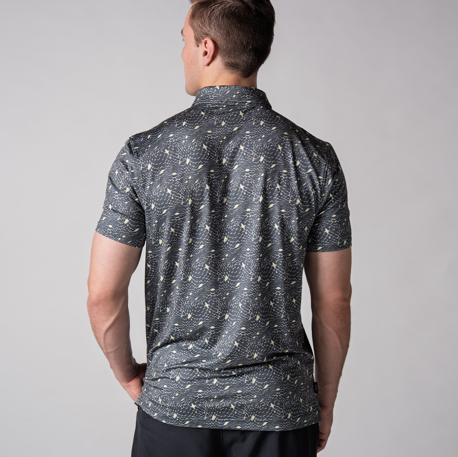 Men's Club Printed Polo