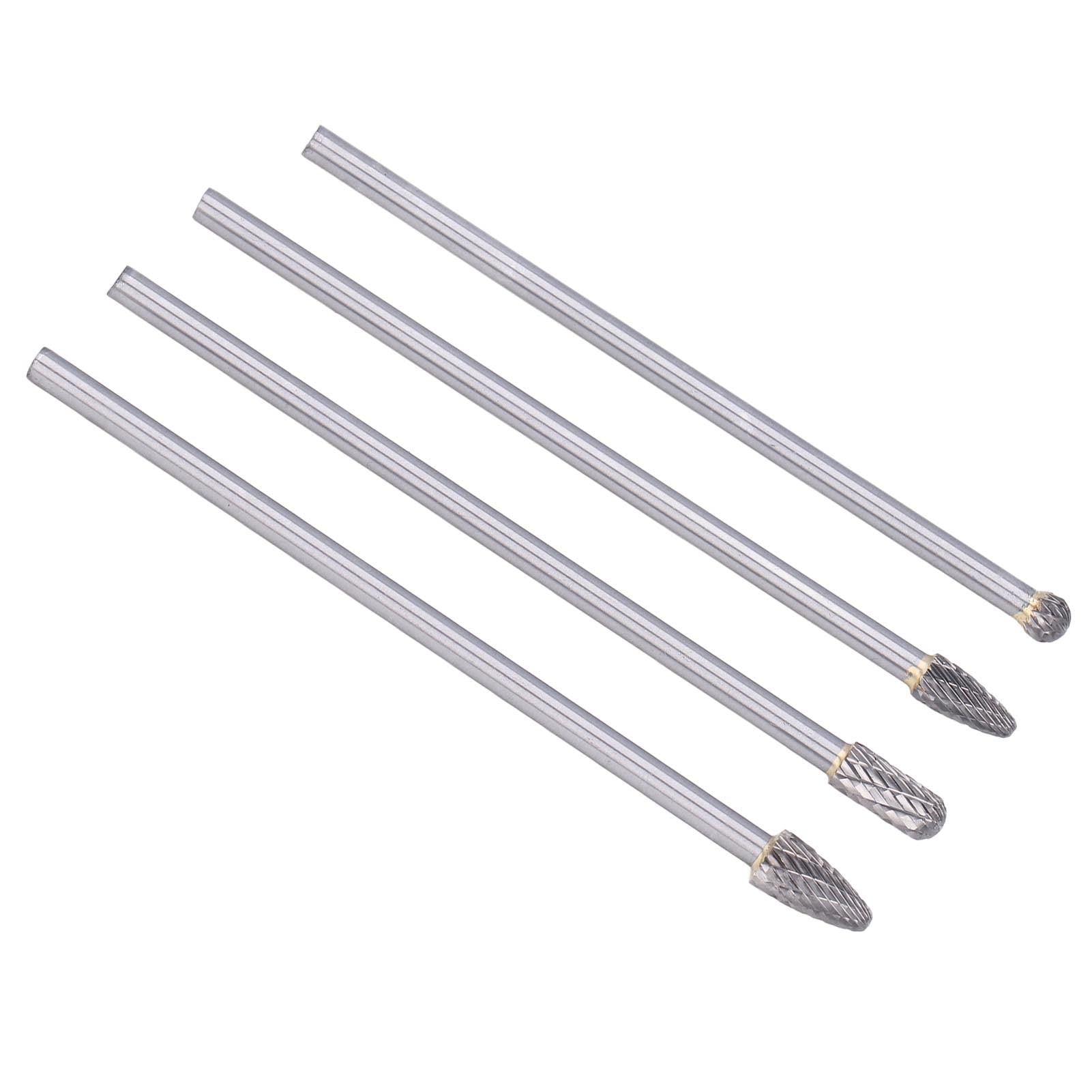 Premium Tungsten Carbide Burr Set for Metalworking - High-Speed Rotary Tool for Chamfering, Engraving & Deburring | Ideal for DIY Projects, Automotive Repair & Woodworking