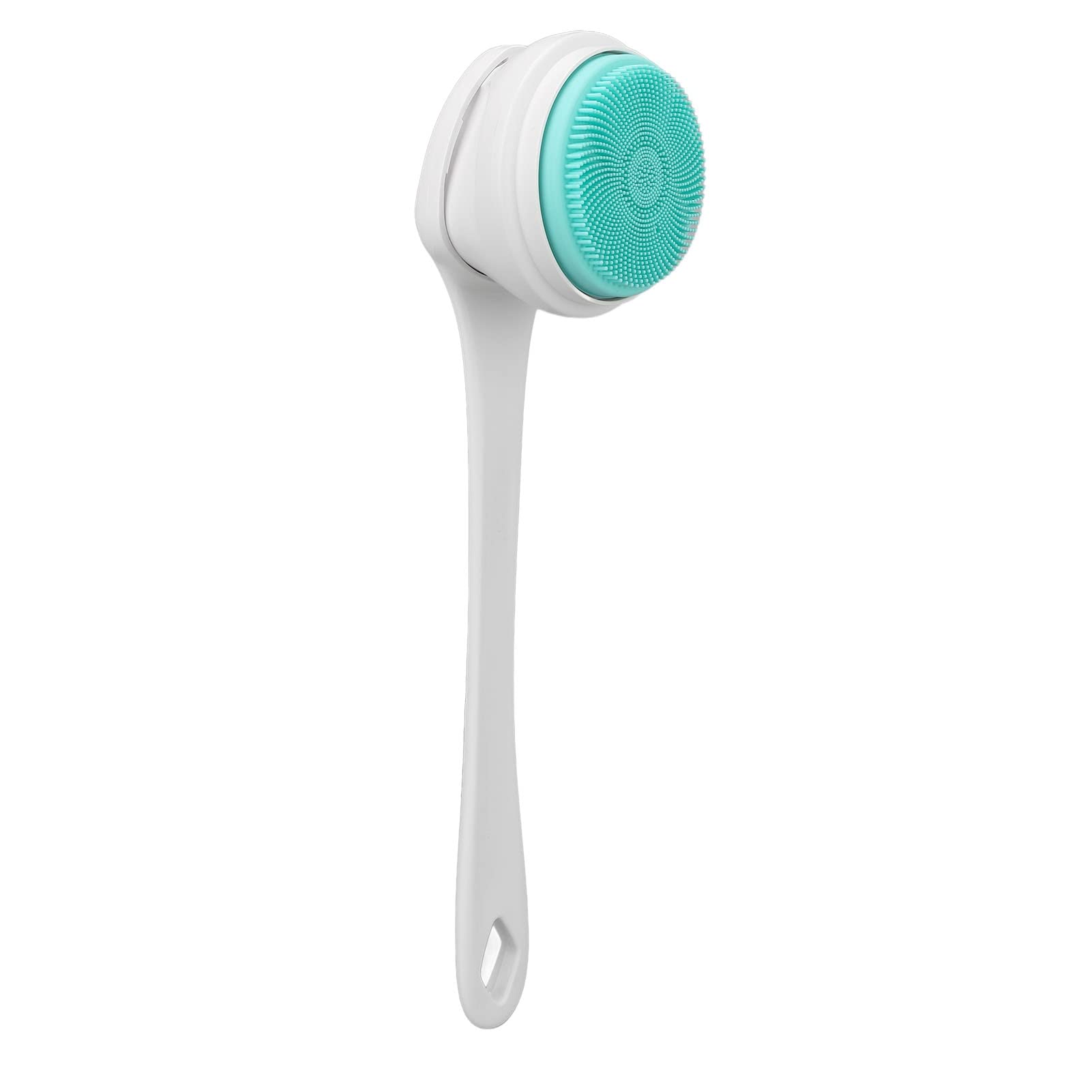 EXCLUZO Electric Back Brush with Long Handle - Automatic Shower Brush for Deep Cleaning, Exfoliating & Massaging - Ideal for Elderly & Hard-to-Reach Areas - Perfect for Bath, Shower & Spa Relaxation