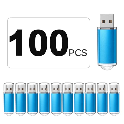 Blue 100 pcs