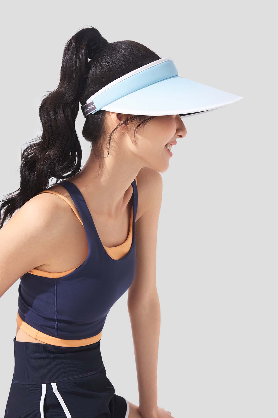 Guji Wide Brim Women's Sun Visor Hat UPF50+ for Outdoor Activities - Beach, Golf, Hiking & Gardening (BM569)