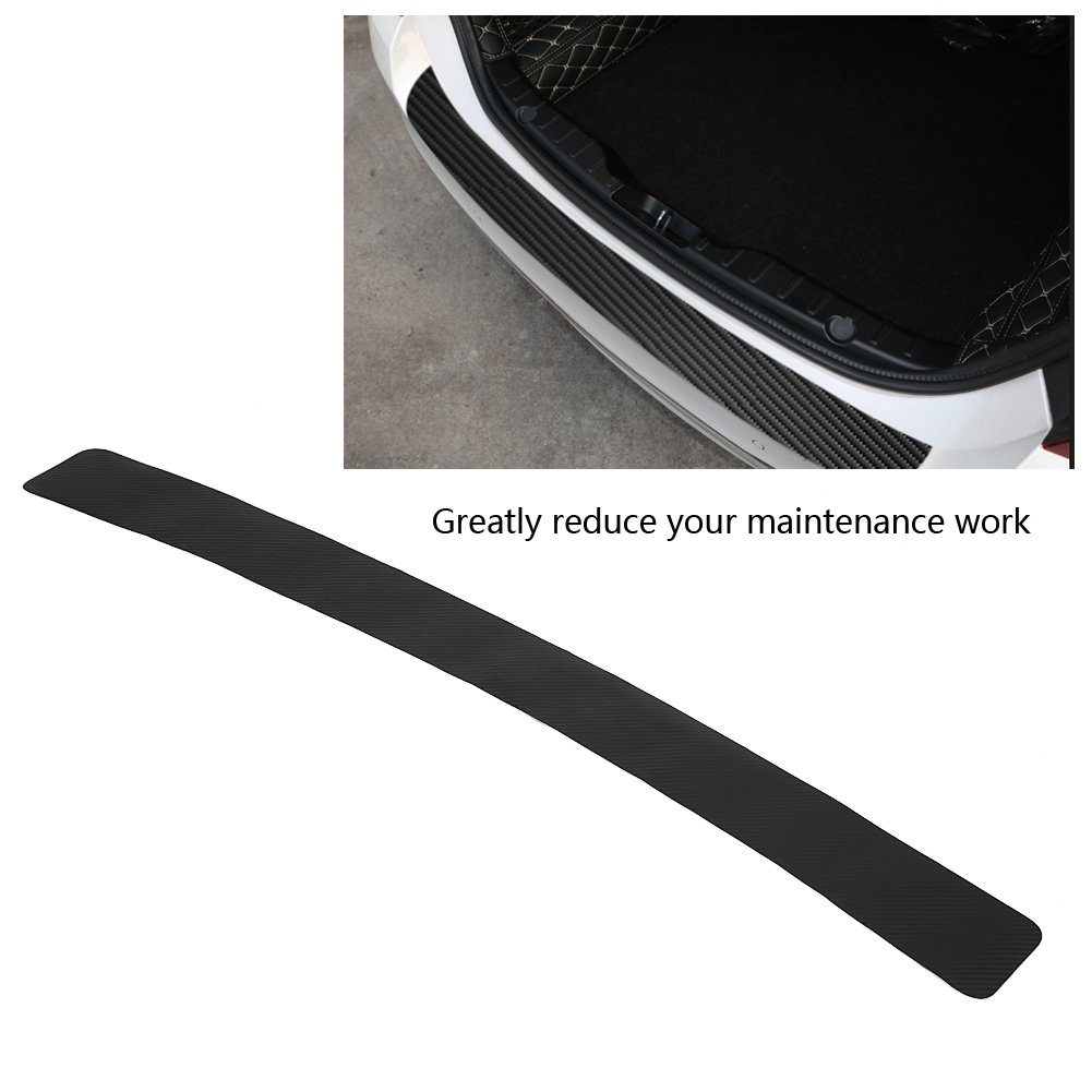 Car Rear Bumper Protector - 100x9cm (39.4x3.5in) Self-Adhesive Guard Tape for Scratch Protection | Perfect for SUVs, Sedans & Trucks - Easy Installation & Durable Cover