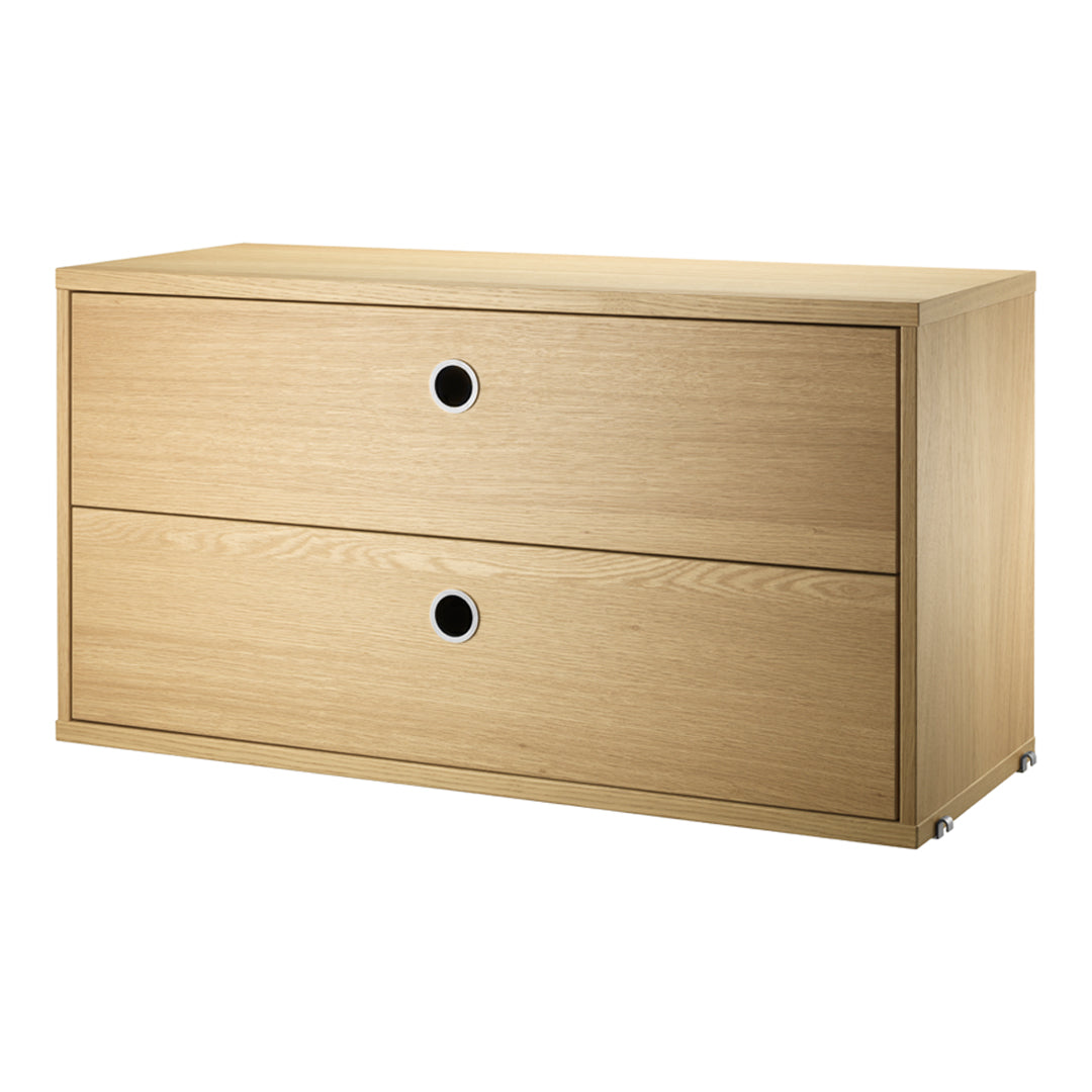 2-Drawer Storage Cabinet - Organize Your Home or Office - Perfect for Bedroom, Bathroom, and Kitchen Storage