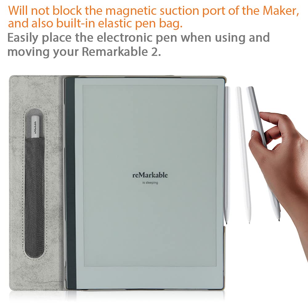 Premium Leather Case for reMarkable 2 10.3