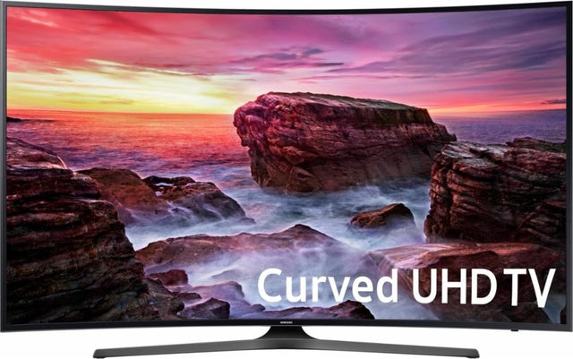 Samsung 65-Inch 4K UHD Curved Smart LED TV - 120Hz Motion Rate, HDR, Alexa & Google Assistant Compatible (UN65MU6500 / UN65MU650D) - Perfect for Home Theater, Gaming & Streaming Netflix